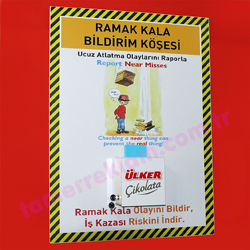 Ülker Çikolata Ramak kala kutusu duvar ünitesi