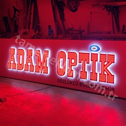 Adam Optik Led Cephe Tabelas