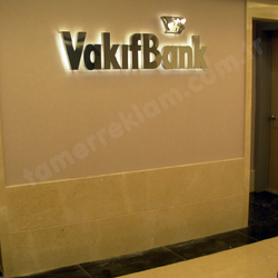 Vakfbank Genel Mdrlk Binas Banko arkas Led kl Harfler