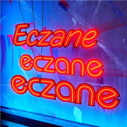Led Eczane Vitrin Tabelaları