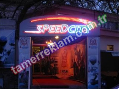 Speed City Animasyonlu Led tabela