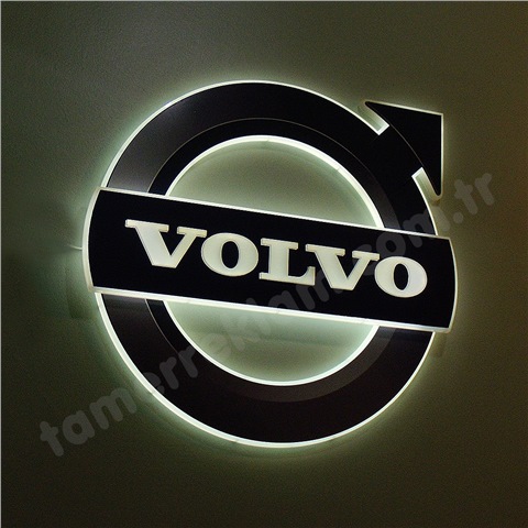 Volvo iş Makinaları Kazakistan Distribütörülüğü İç Mekan Tabelası