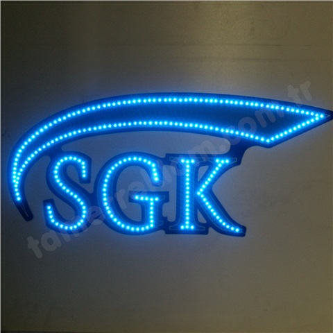 SGK Sosyal Güvenlik Kurumu Eczane Kurumlar LED Tabela