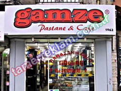 Gamze Pastaneleri Alüminyum Işıklı Reklam