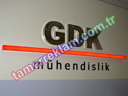 Gdk mühendislik Paslanmaz kutu harf