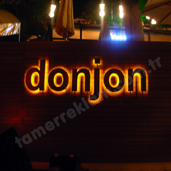 Donjon Alüminyum Kutu Harf