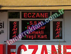 Semra Eczanesi Çorlu Eczane kurumlar Led Tabela