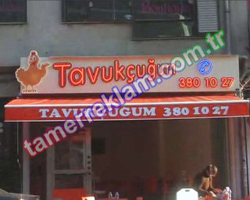 Tavukçuğum Led Tabela Cephe uygulaması