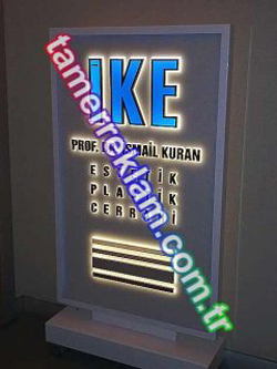 Seyyar Akülü Tabela İKE Prof. Dr. İsmail Kuran 