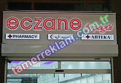 Eczane Ayşegül Led Eczane Tabelası ve Cephe Reklamı