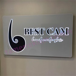 Best Cam ışıklı iç mekan tabela
