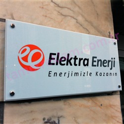 Elektra Enerji Pleksiglas Kap Tabelas