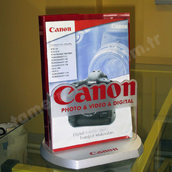 Canon Brorlk Pleksiglas Aktilik effaf 