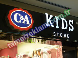 C&A Kids Store Led Tabela