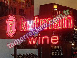 Kutman wine Led Tabela Kutman araplar