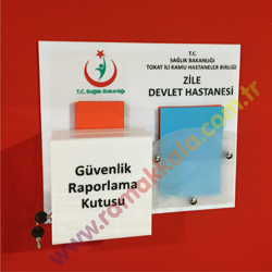 Tokat Zile Devlet Hastanesi Gvenlik Raporlama Kutusu