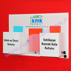 KMK Kahramanmaraş Kağıt Ramak kala kutusu ünitesi