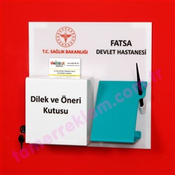 Fatsa Devlet Hastanesi Dilek ve neri Kutusu