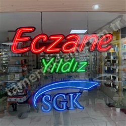 Eczane Yldz SGK Led Vitrin Tabelas