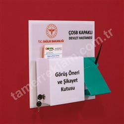 ÇOSB Kapaklı Devlet Hastanesi Dilek Şikayet Kutusu