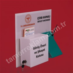 ÇOSB Kapaklı Devlet Hastanesi Dilek Şikayet Kutusu