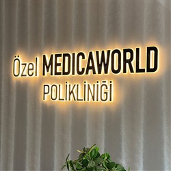 Banko Arkası iç mekan ışıklı kutu harf