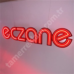 Led Eczane Vitrin Tabelas 1340 x 260 mm 