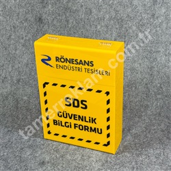 MSDS Kutusu, SDS Güvenlik Bilgi Formu Kutusu