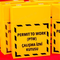 PTW Kutusu, Permit To Work, Çalışma İzni Kutusu