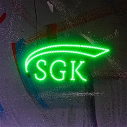 Eczanelere Özel 70 cm SGK LED Tabela Yeşil